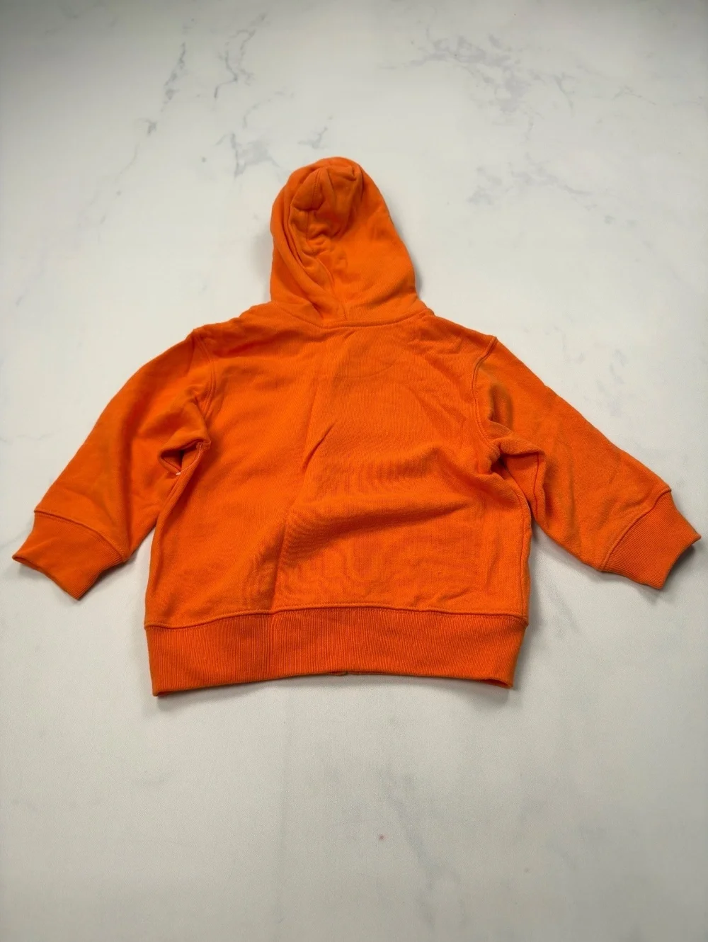 Baby Gap Hoodie Orange Logo Zip-Up Vintage - Boys 2 Years